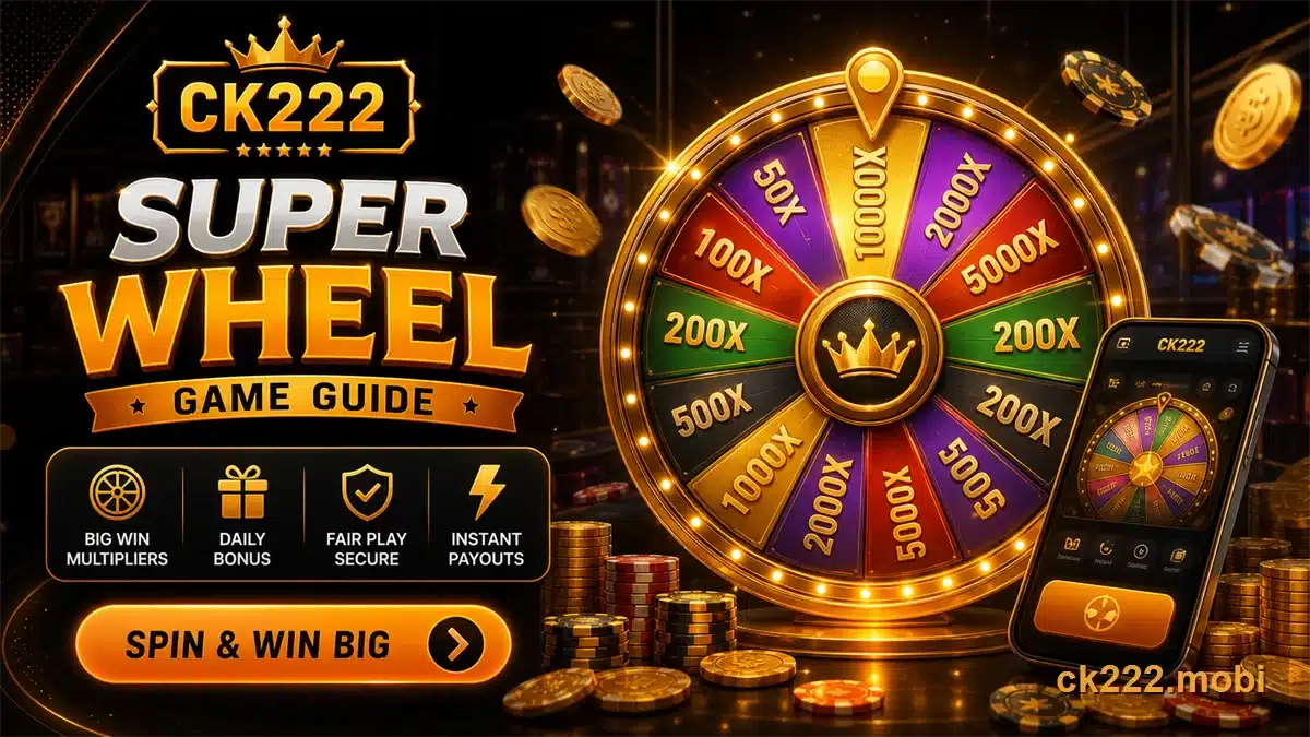CK222 Super Wheel game guide illustration
